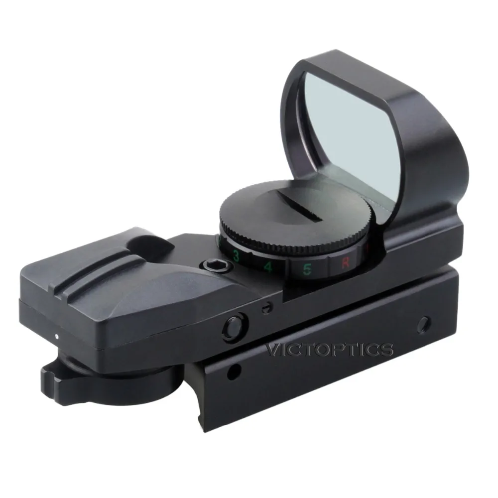Камера VictOptics 1x23x34 недорогой прицел с красно зеленой точкой тканевым основанием 20