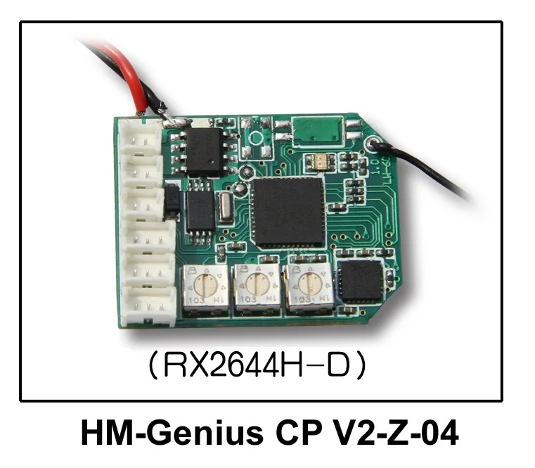 Walkera Genius CP запасных частей приемника(шесть оси) для Дево передатчик HM-Genius CP V2-Z-04