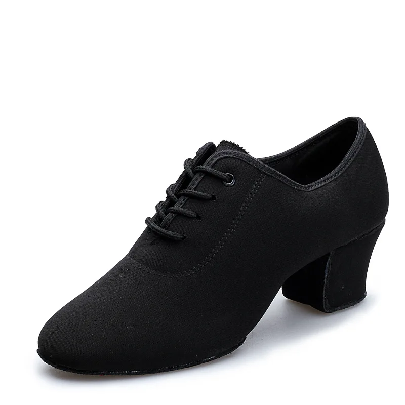 Women 2018 Standard Dance Shoes Ballroom Shoe Canvas Napped Split Outsole Practice Competition Modern Dancing Shoe Dancesport