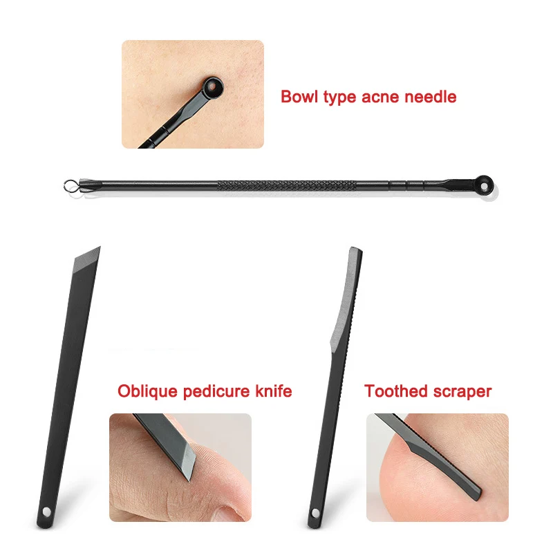 18 шт./компл. комплект ножниц для маникюра и педикюра, набор для пальцев на руках и ногах, ножницы Уход за лошадьми инструменты 669