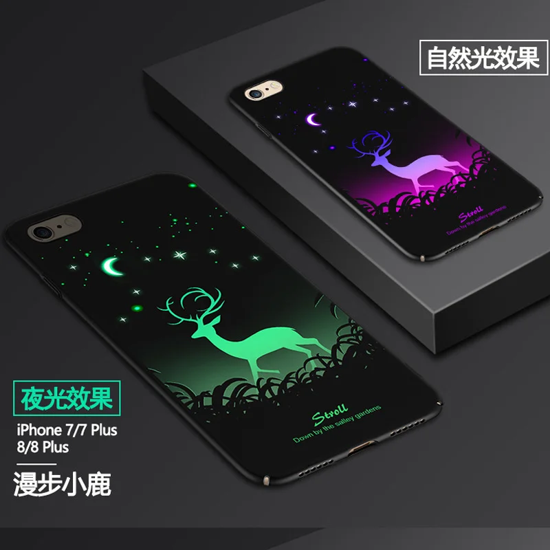 Jiban новый мобильный телефон оболочки световой эффект для Apple iPhone 6 6S плюс Чехол