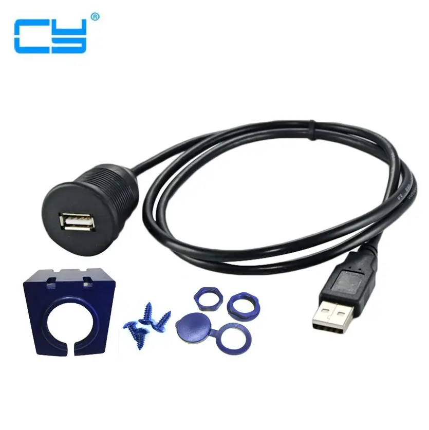 Автомобиль Грузовик приборная панель катера заподлицо USB2.0 мужского и женского