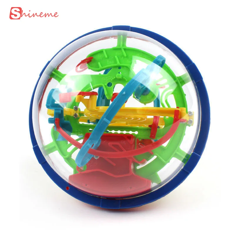Красочные высокое качество 100 шаги головоломки маленькие развивающие волшебный, Интеллектуальный мяч мрамор игра в плексис магнитные