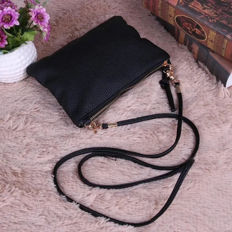 

2018 Women Small Messenger bag Leather Sling Shoulder bags Female Shoulder Crossbody bags Mini Clutch Handbags Bolsas Feminina