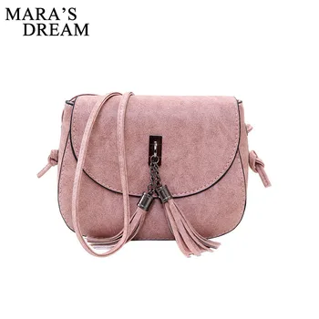 

Mara's Dream Small Women Bag Women Candy Color Tassel Bags Female Bag Shoulder Bag Flap Women Bag Bolsa Feminina