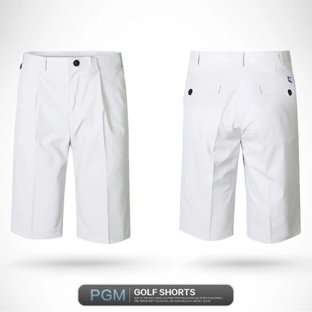 PGM Men Golf Shorts Summer Quick Dry Sport Knee Length Shorts for Men