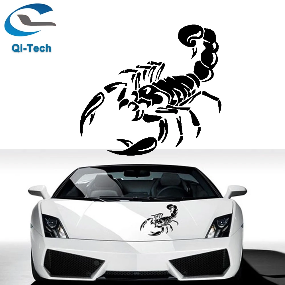 3D Samochód Naklejki i Kalkomanie Śliczne Scorpion Car