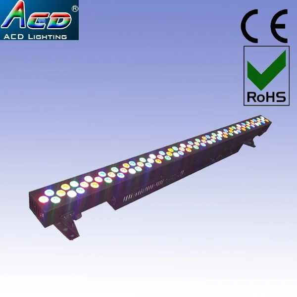 Wholesale hot sale 84*3w 5color RGBWA led stage wall washer lights effect led liner bar dj stage effect lights 6pcs/Lots