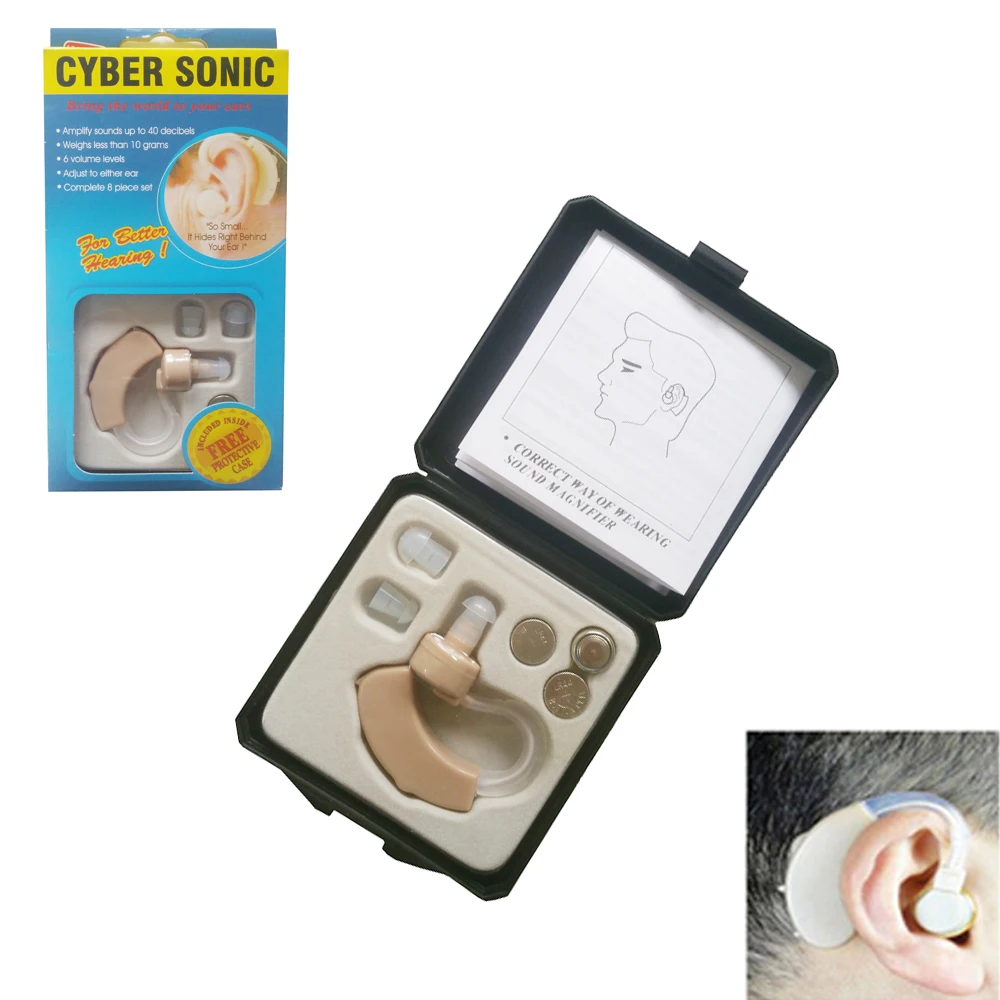 

09A Hearing Aid Small Hearing Aids for the elderly Best Sound Voice Amplifier Invisible Mini Convenient Behind Ear