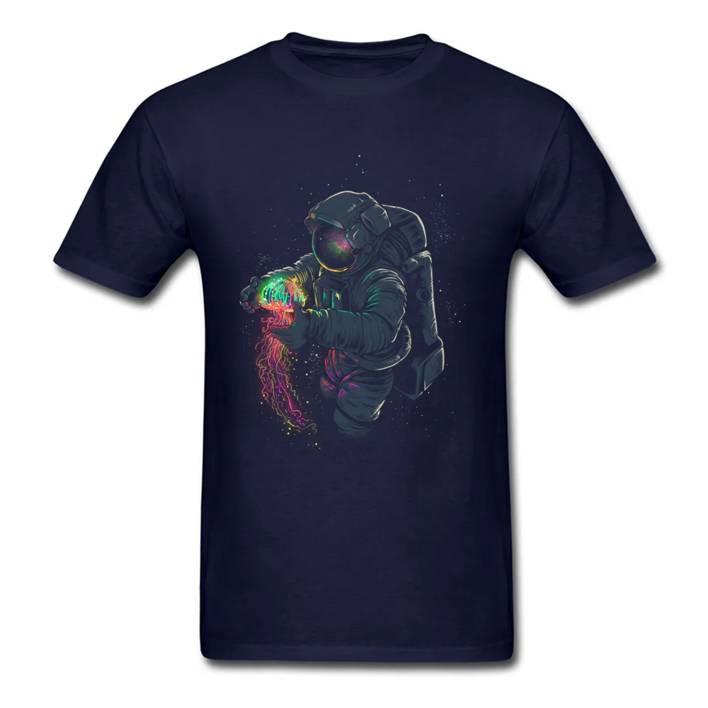 Mens T-shirts JellySpace Casual Tees 100% Cotton Round Collar Short Sleeve Funny Tee Shirt Summer Drop Shipping JellySpace navy
