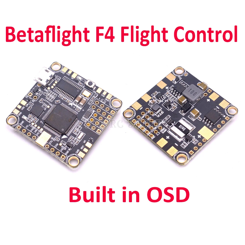 

Betaflight F4 Flight Controller Built-in OSD BEC PDB & Current Sensor for RC FPV Racing Drone Quadcopter Freestyle 250mm 270mm