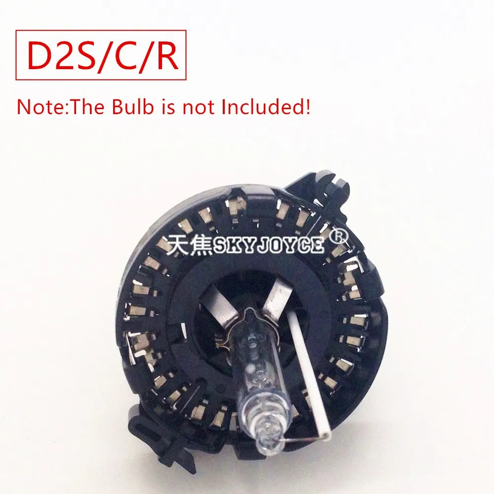 2X adapter D1S D1R D1C Metal Clip Retainer base adapter D1 D3 D2S D4S adapter HID Xenon Bulb Light Convert Holder socket Adapter (15)
