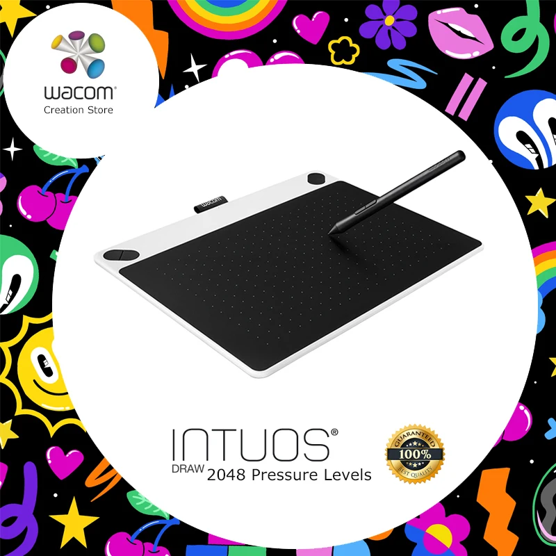 Wacom Intuos Draw CTL 690 Цифровой Планшеты графика рисунок 2048 уровней давления + подарочный