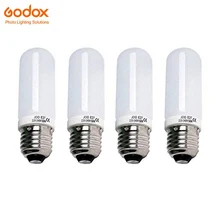 Godox 4X E27 150W 230V JDD Light Tube Studio Strobe Photography Flash Modeling Lamp Bulb 220V-240V