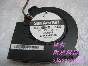 

Good Quality Original Sanyo 9CMTurbo blower fan9733 12V 2.7A 9BAM12P2J03 The amount of wind Cooling Fan