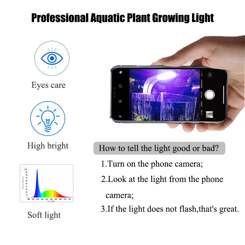 110-220V Super Slim Aquarium LED Lighting Aquatic Plants Growing Light Waterproof Clip on Lamp For Fish Tank01_