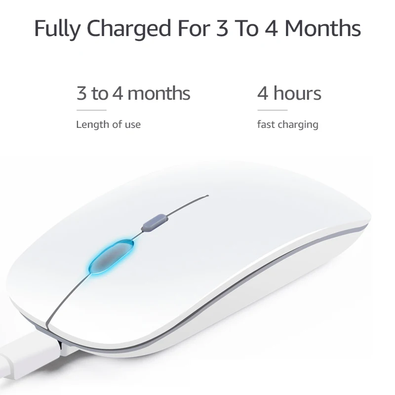 Wireless Mouse Computer Bluetooth Mouse Silent PC Mause Rechargeable Ergonomic Mouse 2.4Ghz USB Optical Mice For Laptop PC Wireless Mouse Computer Bluetooth Mouse Silent PC Mause Rechargeable Ergonomic Mouse 2.4Ghz USB Optical Mice For Laptop PC