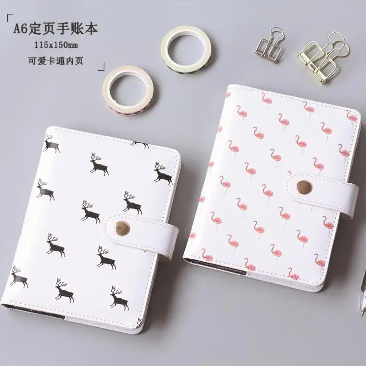 

Fresh Flamingo Deer Hardcover Notebook Diary Pocket Notepad Promotional Gift Stationery Bullet Journal