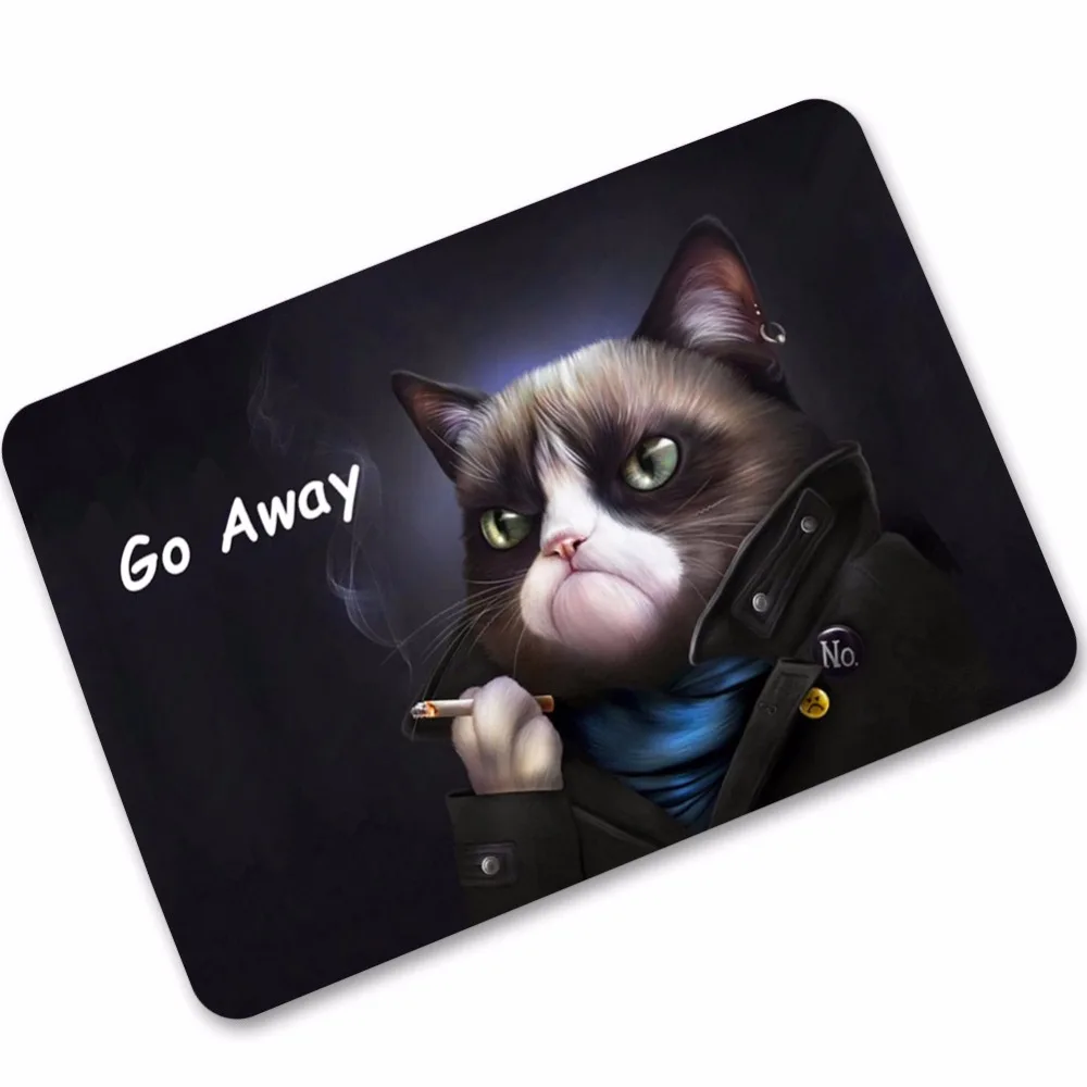 Amellor Ковры S животное печати дверь Коврики коврики Открытый Кухня вход Коврики резиновая Ковры Рождество украшение для дома