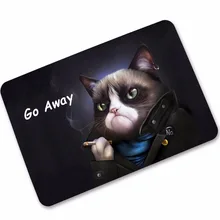 Amellor Ковры S животное печати дверь Коврики коврики Открытый Кухня вход Коврики резиновая Ковры Рождество украшение для дома