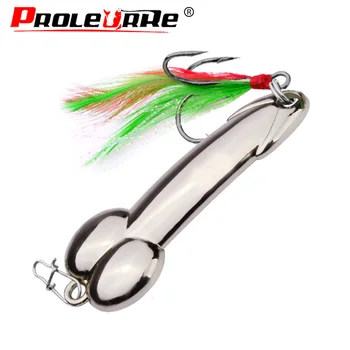 

Proleurre Fishing Lures Hand Spinner Shone Sequin Spoon Baits Wobblers Crankbait For Fly Fishing Tackle With Feather Hooks Pesca