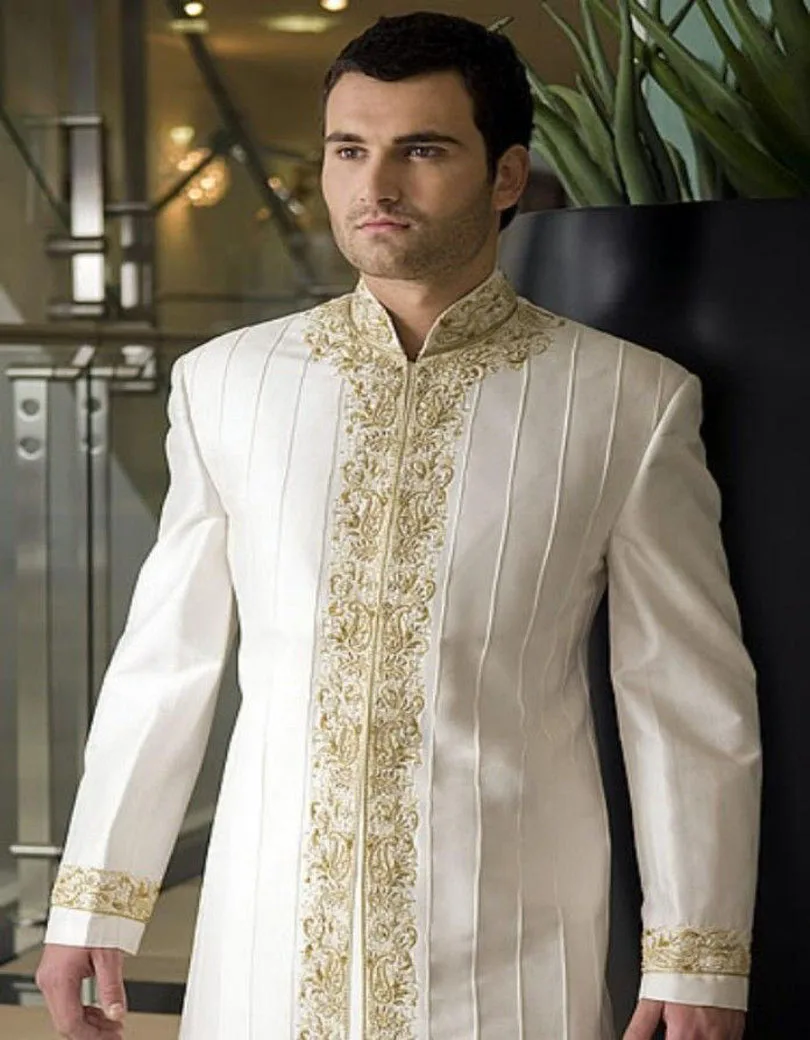 Classic Indo Western Groom Classic Indo Western Wedding