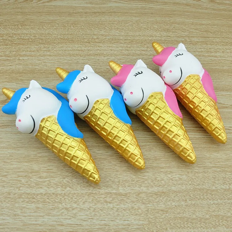 

Slow Rising New Kawaii Ice Cream Unicorn Squishy Toys For Children Jumbo Slow Rising Toys Antistress Decor Cake Squishies Food