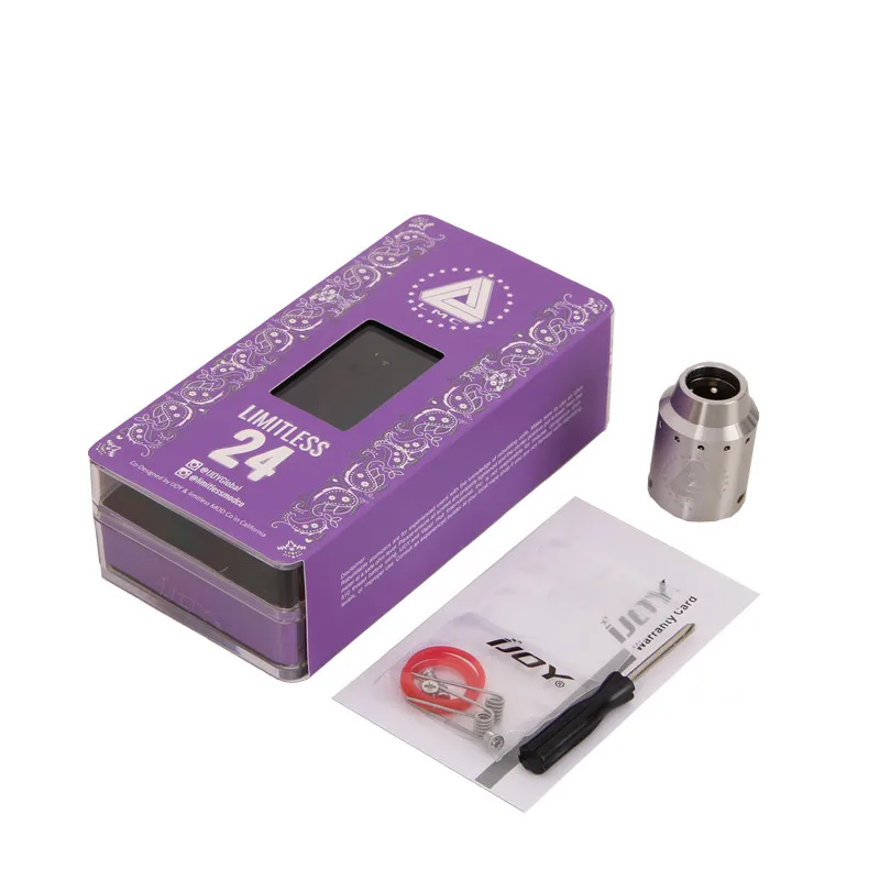 Original IJOY Limitless LMC 24 RDA Tank Electronic Cigarettes Atomizer Fit Vape Mods Atomizador VS siren v2 01 (4)
