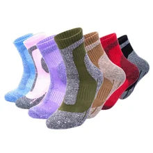 Уличные скалолазание толстые теплые носки высокого качества мужские и женские профессиональные брендовые дышащие спортивные носки велосипедные носки