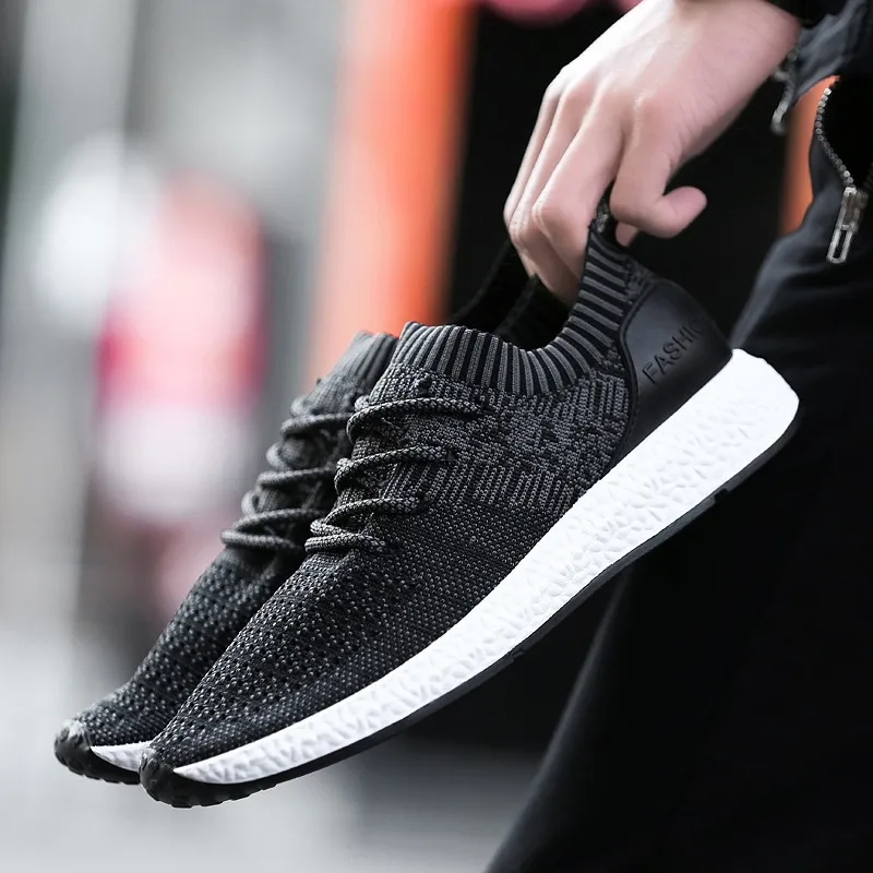 Cheap New Fashion Designer Sneakers Men Summer Air Mesh Breathable Casual Shoes Man Trainers Ultra Boost Tenis Masculino Shoes Sapatos