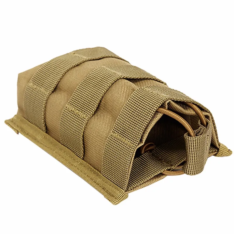 Нейлоновые тактические охотничьи рации сумки Molle Rifle Mag Pocket спортивный кулон посылка Magazine Mag Pouch