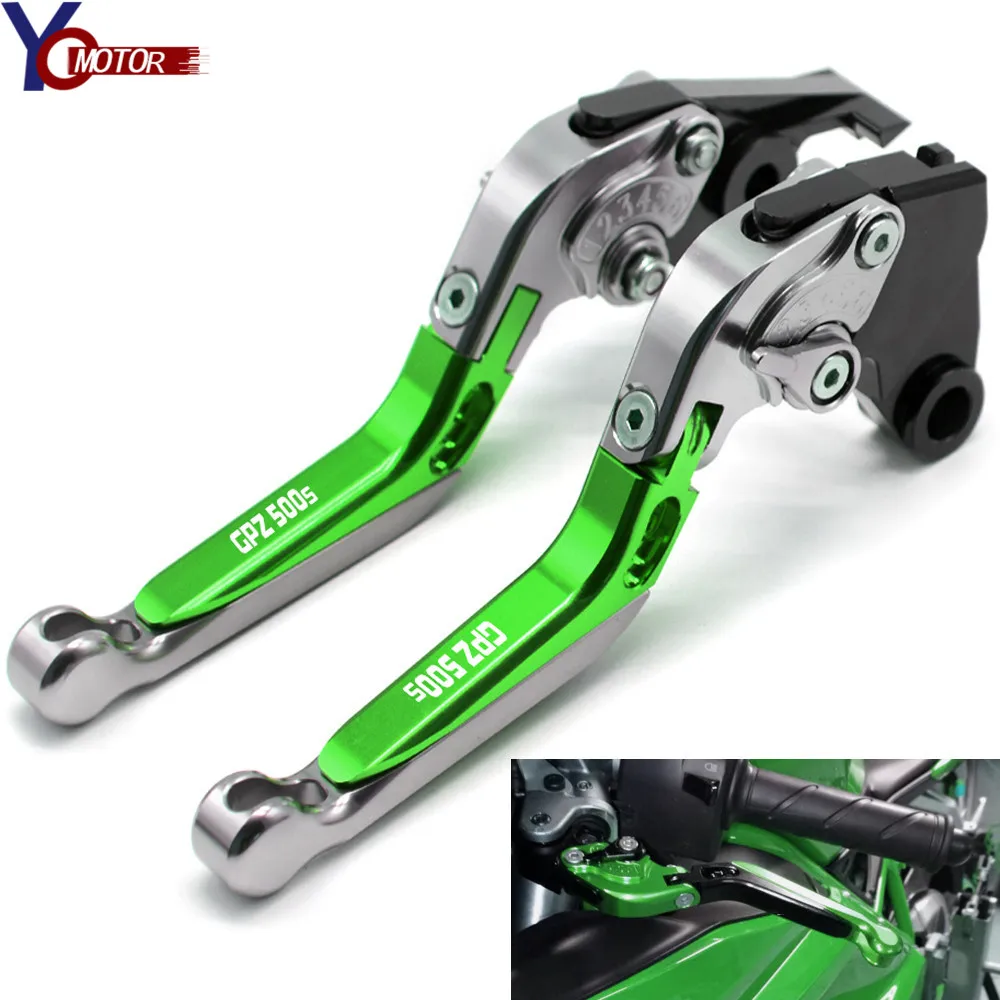 

Motorcycle CNC Brake Handle Adjustable Folding Brake Clutch Levers For KAWASAKI GPZ500S GPZ 500 S GPZ500 S GPZ 500S 1990-2009