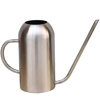 

1.5L Anti Corrosion Watering Can Irrigation Durable Pot Tools Rustproof Patio Home Long Neck Stainless Steel Indoor Gardening