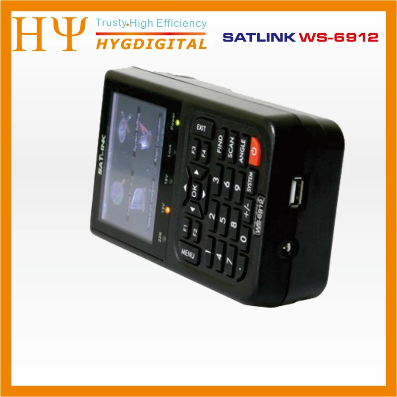 [Подлинный] Satlink WS-6912 DVB-S+ DVB-S2 8PSK спектра в реальном времени Satlink 6912 ws6912 finder