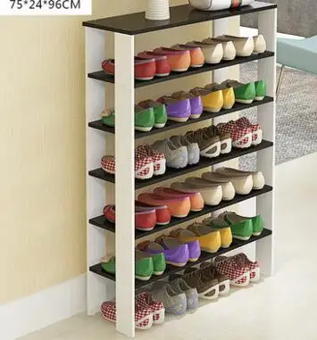 Shoe rack multilayer household assembly sitting room to receive dustproof shoe ark