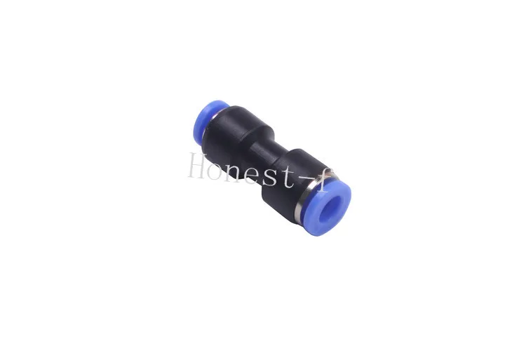 

Push in Quick Touch to Connect Fitting 6mm OD Tube Pneumatic Straight Union Connector/Coupler