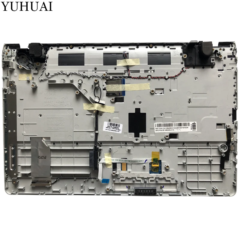 Online Nuevo para samsung NP300E5A NP305E5C NP300e5x NP305E5A 300E5A 300E5A 300E5C 300E5Z teclado de ordenador portátil ruso con funda palmresto Touchpad