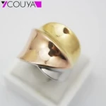 New Fashion Rings For Women Screw pattern Rings 316L Stainless Steel& Metal Silver Ring Women Jewelry K10026