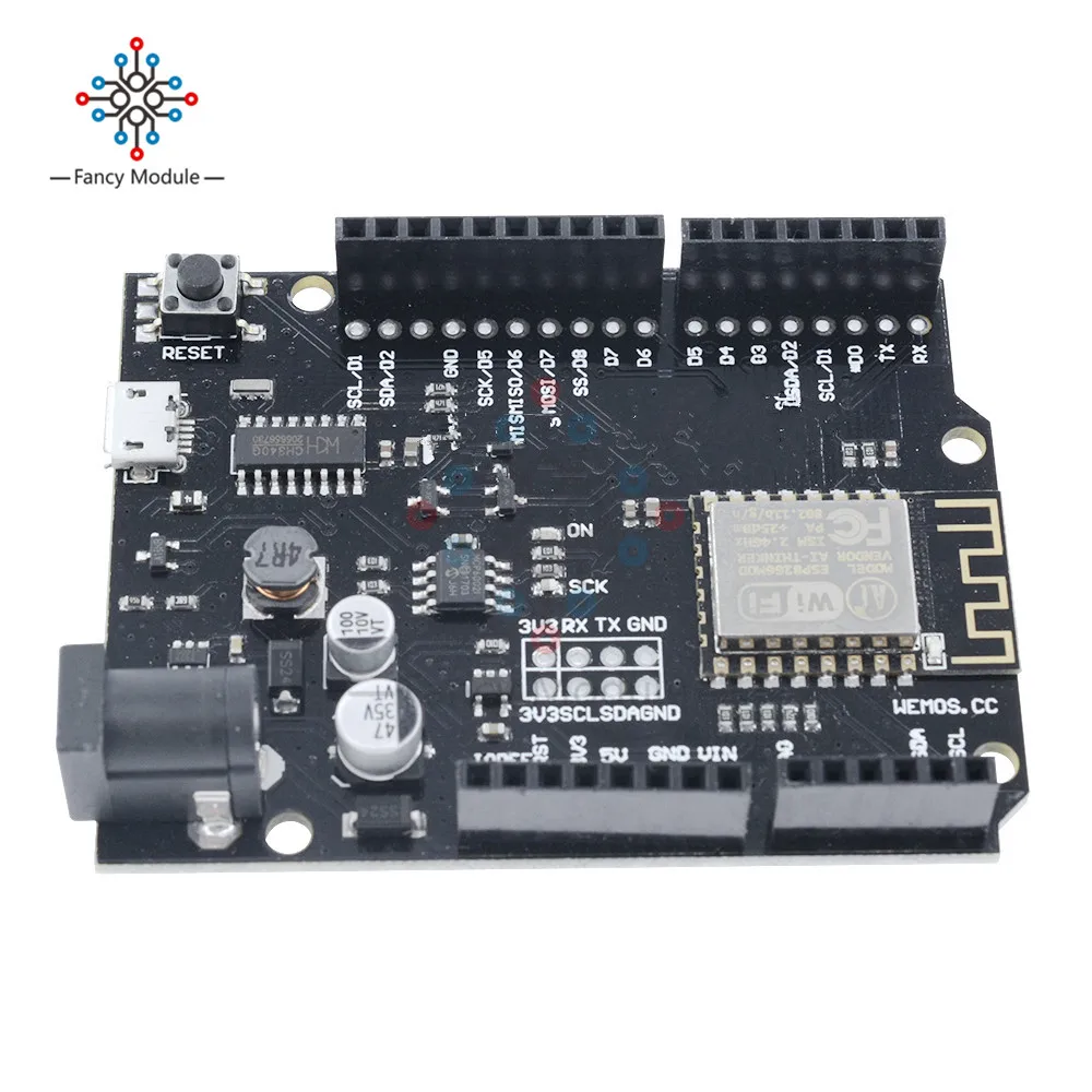 ESP8266 ESP 12F WIFI макетная плата для Arduino UNO R3 Nodemcu совместимый модуль|wemos d1|wemos d1 r2wemos wifi |