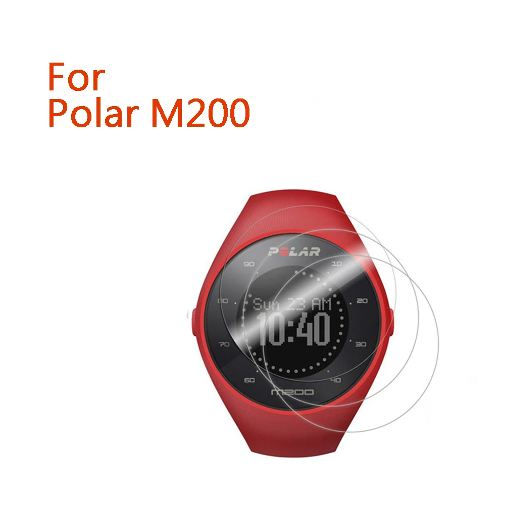 Прозрачная защитная пленка для ЖК экрана мягкая смарт часов Polar M200