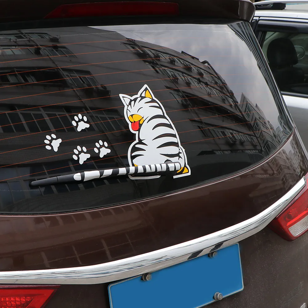 Fun-Cartoon-Car-Sticker-Decals-Motorcycle-Decals-Car-Styling 88cm,1 X Car.....