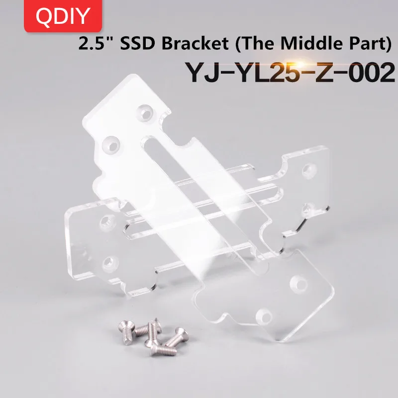 QDIY 2 5 Дюймовый твердотельный накопитель кронштейн SSD бокса многослойный