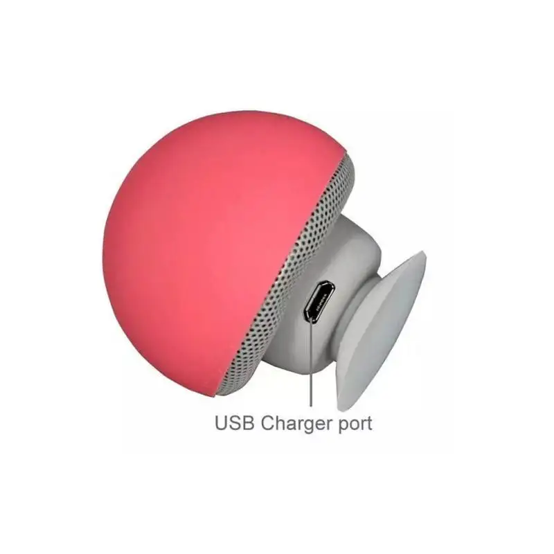 Мини Колонка в форме гриба Беспроводная Bluetooth 4 1 колонки mp3 плеер с микрофоном