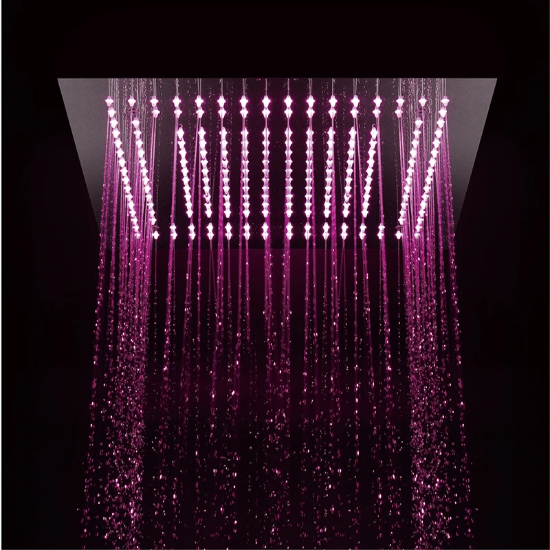 

16 Inch Square Shower LED Shower Head Hight Quality Saving Water Big Rainshower pommeau de douche Rainfall Enjoy Shower Faucet