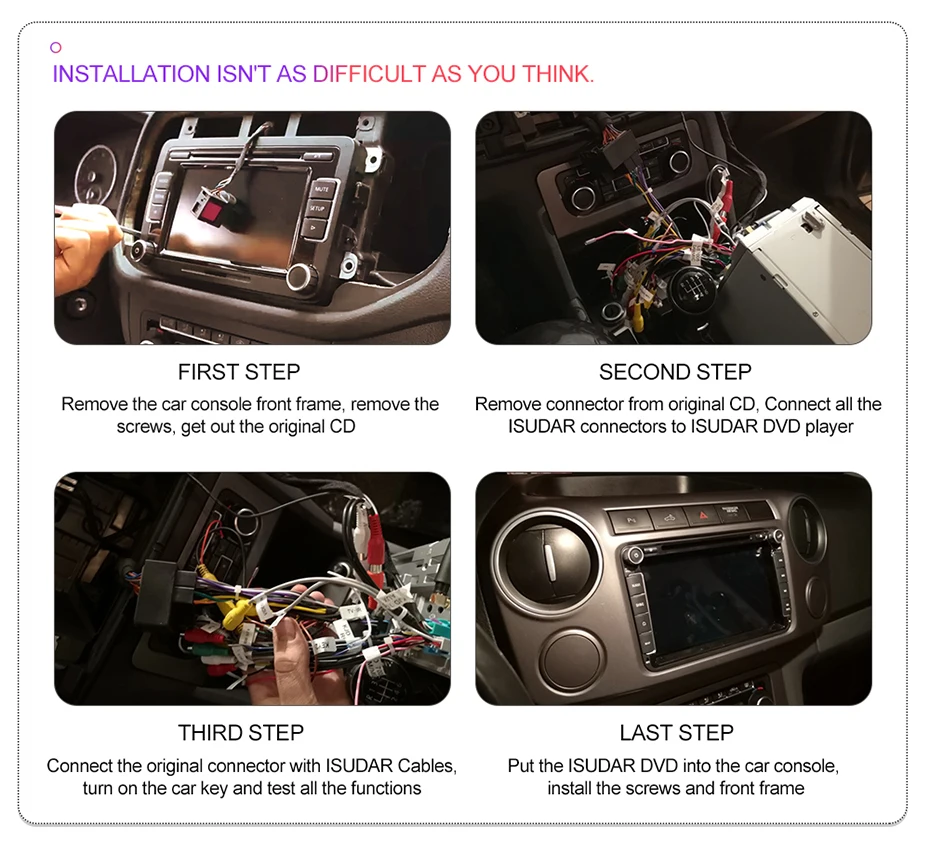 Perfect Isudar H80 Car Multimedia player Android 8.0 2 Din Autoradio For Fiat/Ducato/Peugeot/Boxer/Jumper For Parrot Voice Control DSP 26