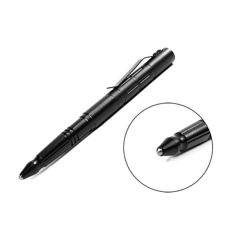 GENKKY Metal Ballpoint Pen Tactical pens tungsten steel unisex metal multifunctional ballpoint window tool pen 1PCS multifunction pen ink ballpoint pen