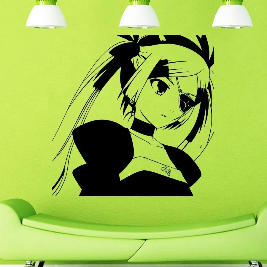 

WALL VIINYL STICKER DECAL ART MURAL ANIME MANGA SEXY GIRL PIRATE