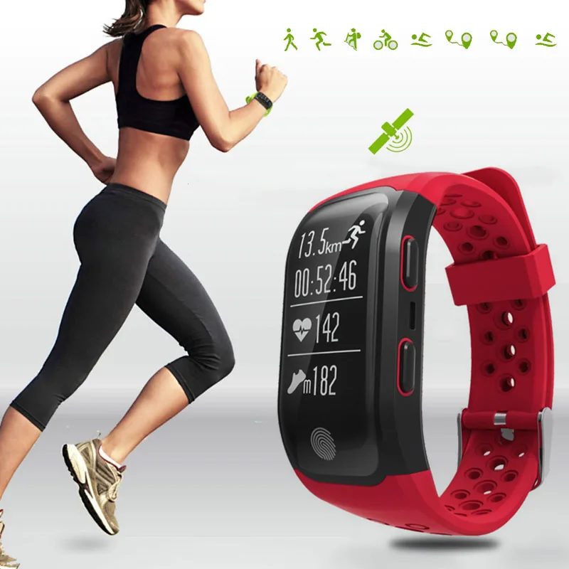 Bluetooth Smart Watch S908 GPS Tracker Wristband IP68 Sport Smart