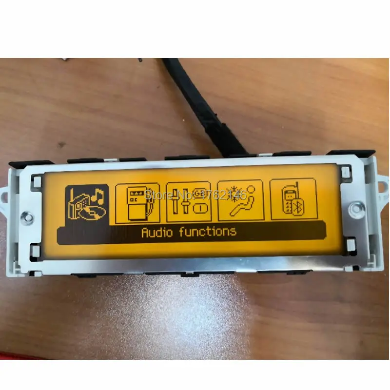 Оригинальный Желтый экран с поддержкой USB и Bluetooth 2 зонный дисплей air RD4 для Peugeot 307