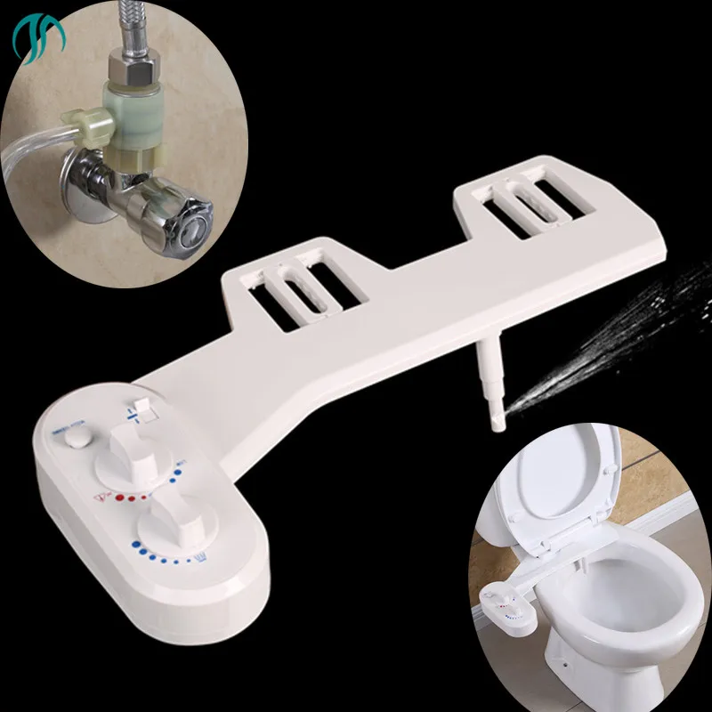 Bathroom Bidet Toilet Seat Hand Toilet Seat Bidet Hot and Cold ABS